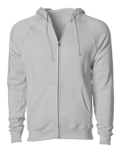Unisex Special Blend Raglan Full-Zip Hooded Sweatshirt - PRM33SBZ