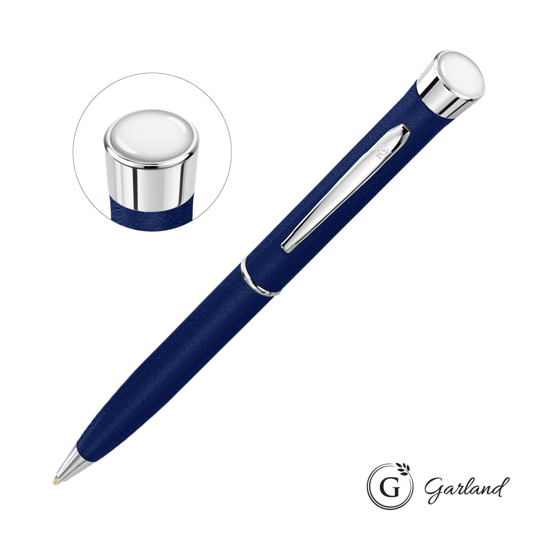 Garland® Tactical Custom Textured Twist Pen - Chrome