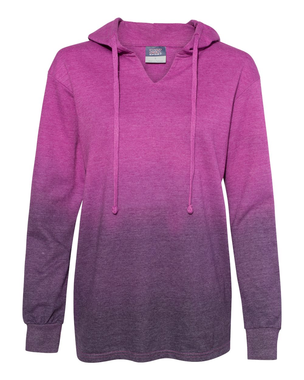 Women's French Terry Ombré Hooded Sweatshirt - W20185
