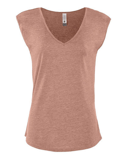 Women's Festival Sleeveless Deep V-Neck T-Shirt - 5040