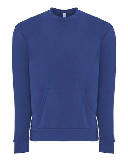 Unisex Santa Barbara Pocket Crewneck Sweatshirt - 9001