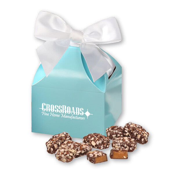 SALE - English Butter Toffee in Robin's Egg Blue Classic Treats Gift Box