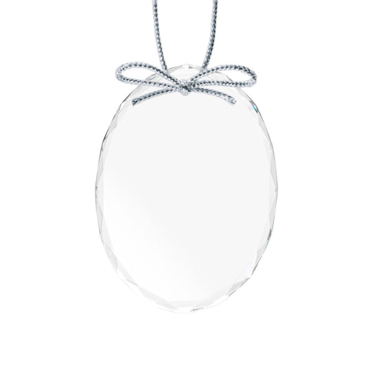 Optical Ornament - Oval Imprinted