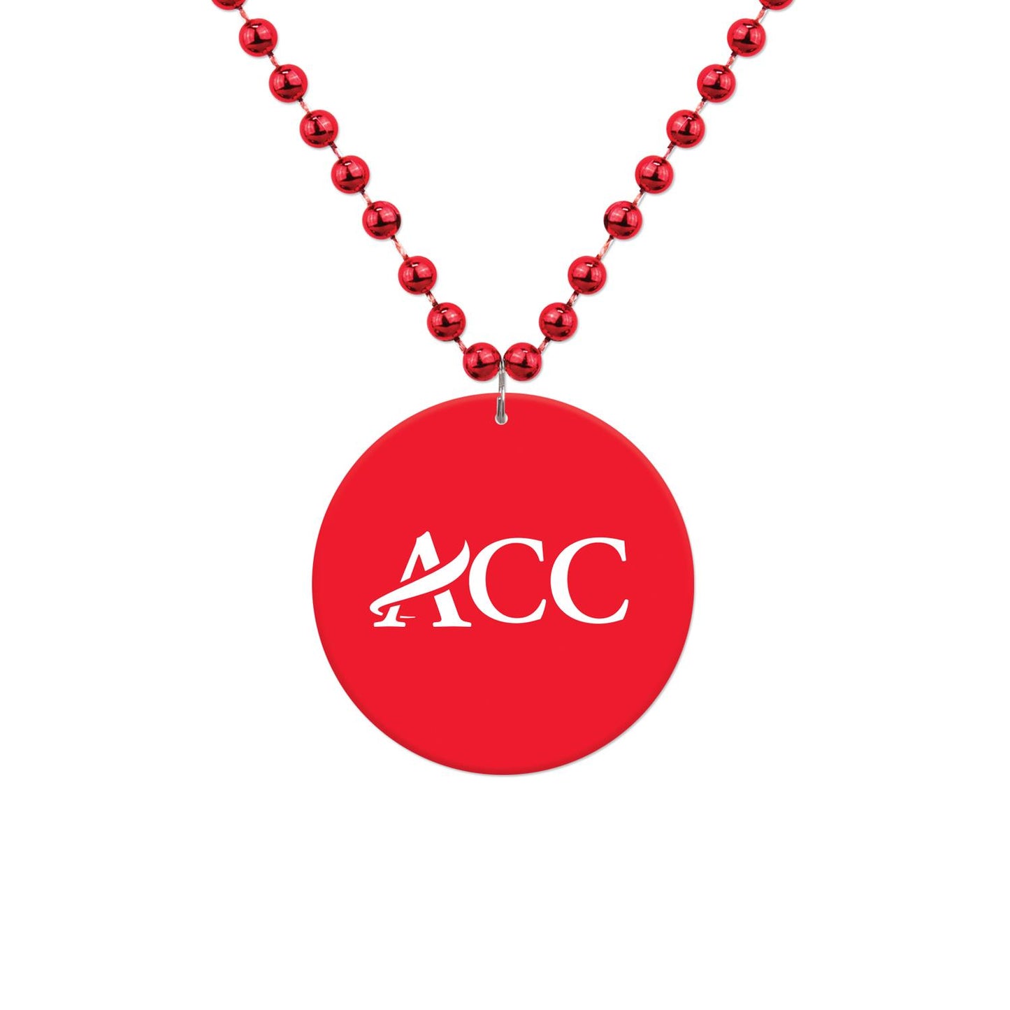 Medallion Bead Necklace w/ Medallion