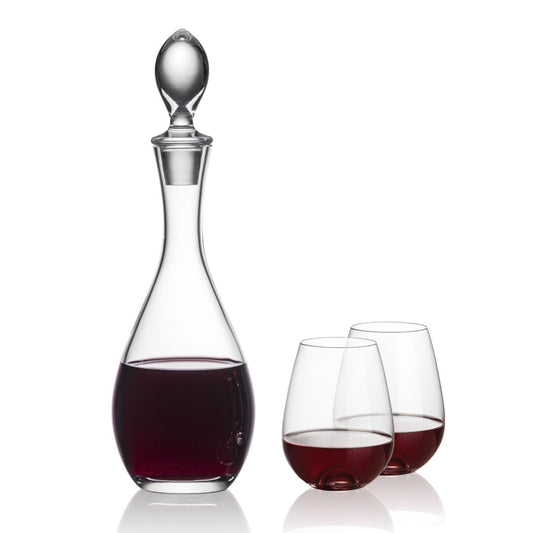 Malvern Decanter & Edderton Stemless Wine