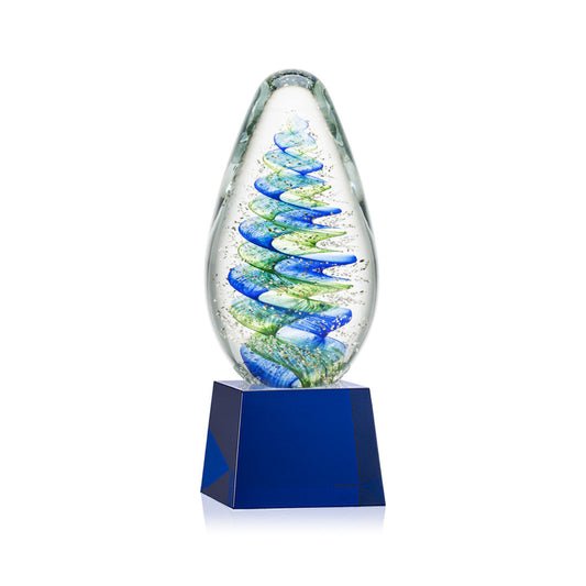 Jezebel Award on Robson Base - Blue