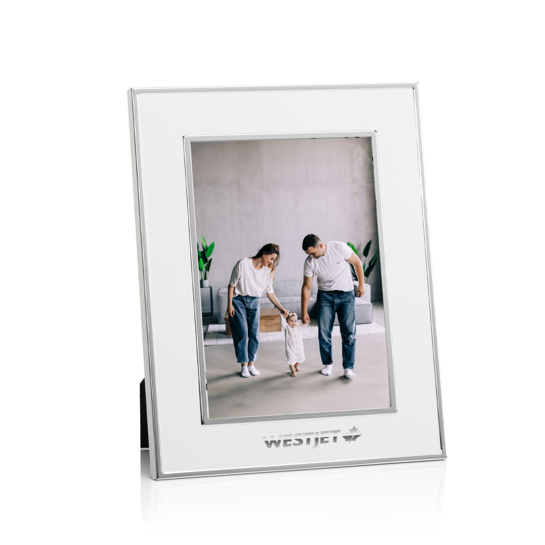 Grenada Frame - White/Silver