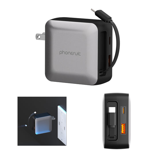 65W PhoneSuit® NOVO Wall Charger Pro