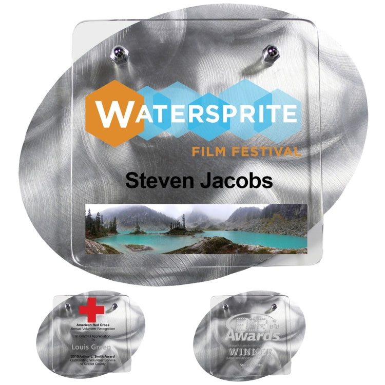 Vanguard Plaques - Screen Imprint - (9¾" x 9")