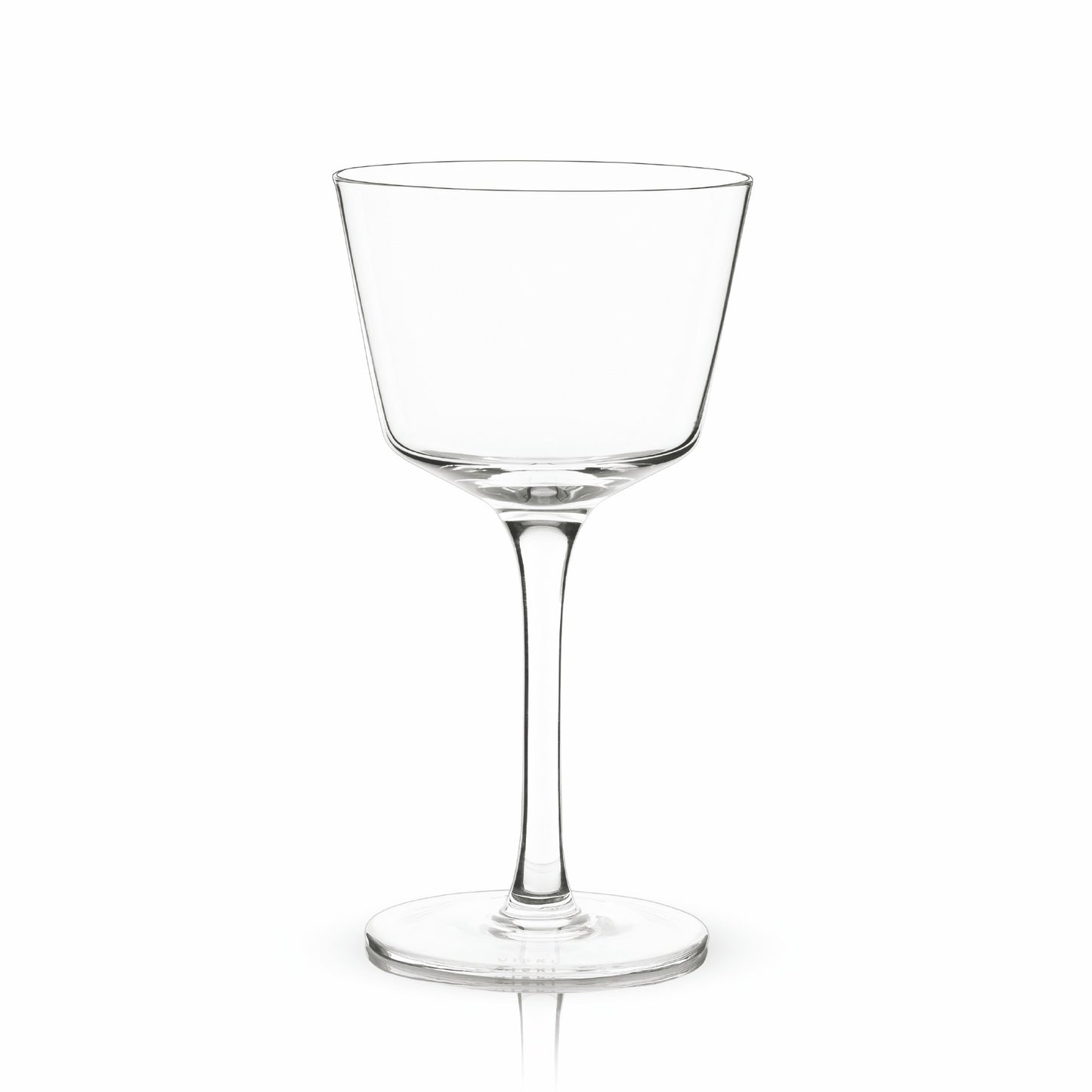 Viski® Angled Crystal Nick & Nora Glass