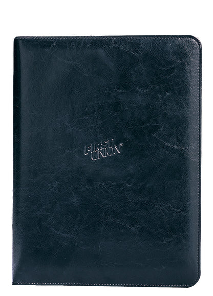 Black Executive Vintage Leather Writing Pad