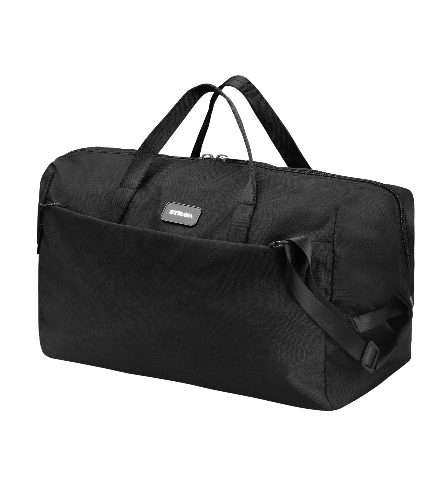 Black Waste2Gear Overnight Duffel Bag
