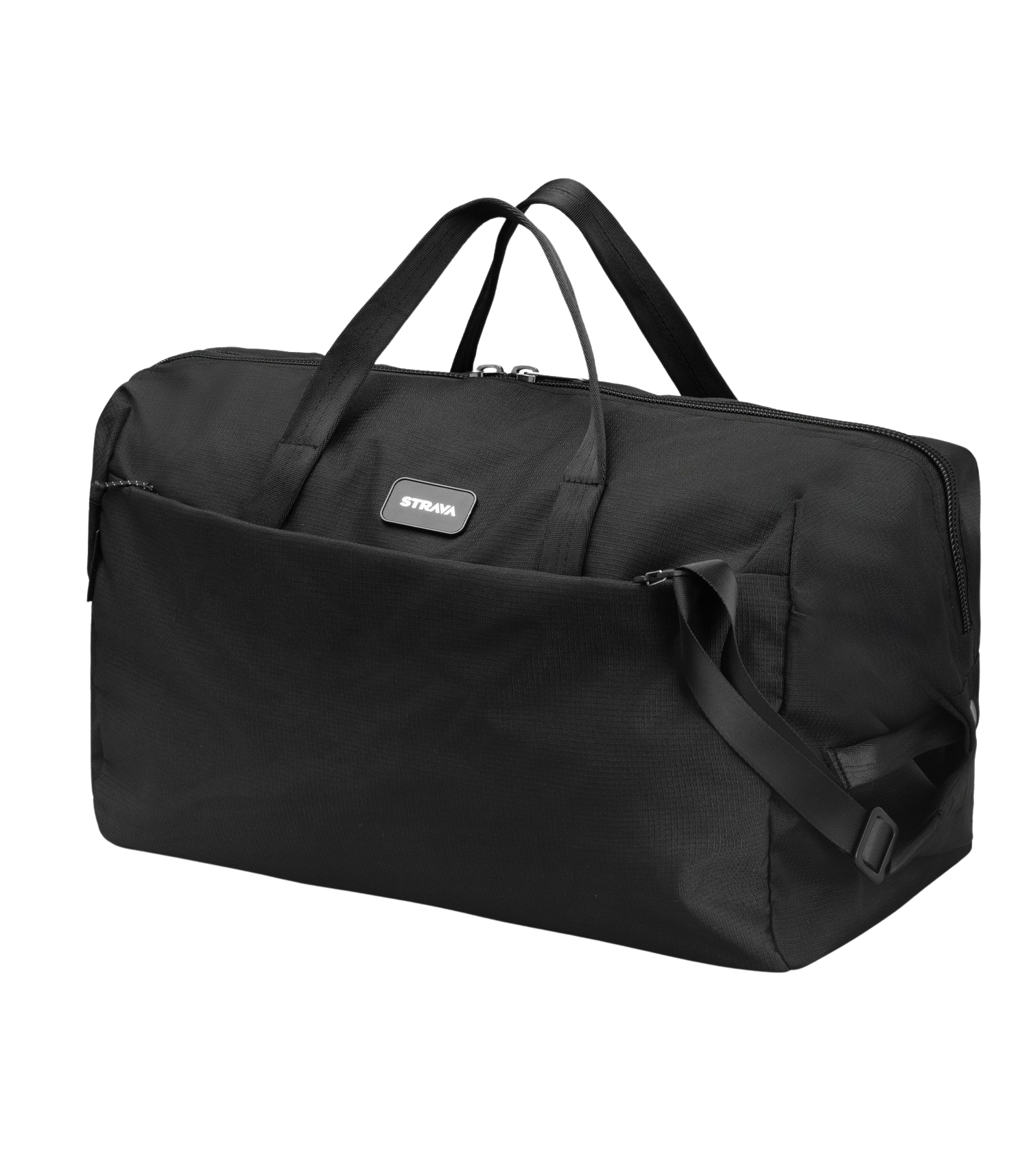 Black Waste2Gear Overnight Duffel Bag