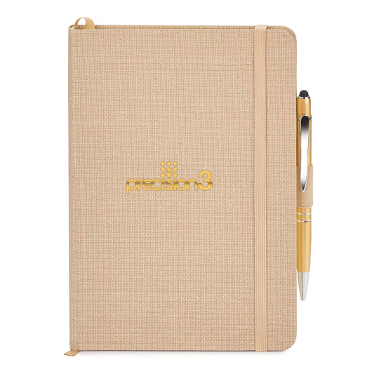 Linen journal combo