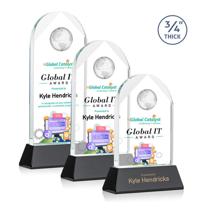 Blake Globe VividPrint™ Award on Newhaven - Black
