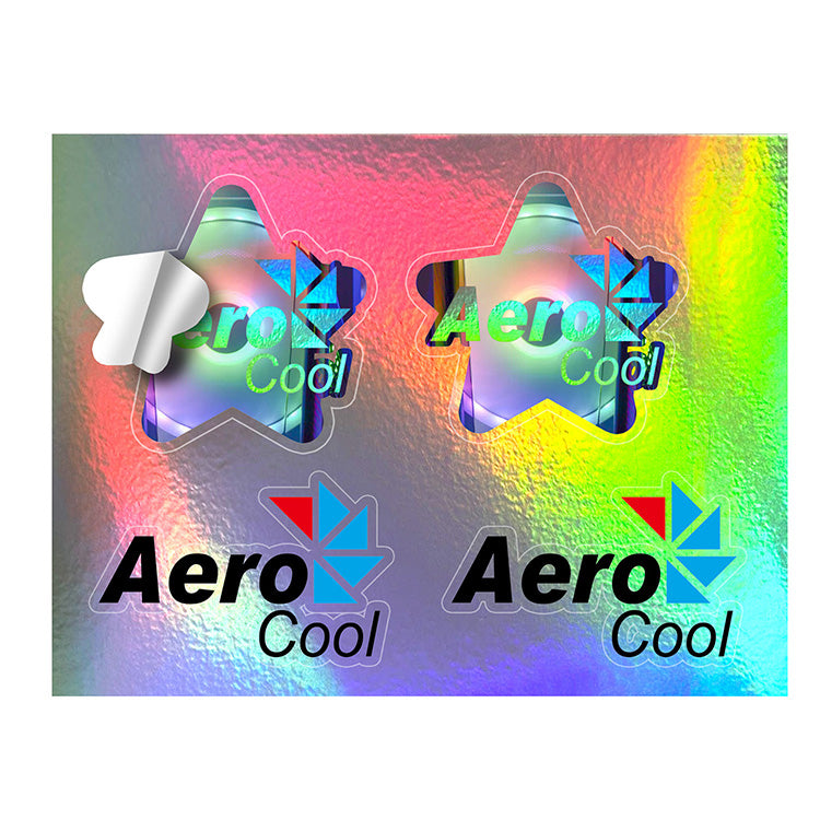 “CUSTOMCUT™” 6” x 8” Full Color Custom Shape Removable Vinyl Sticker Sheets