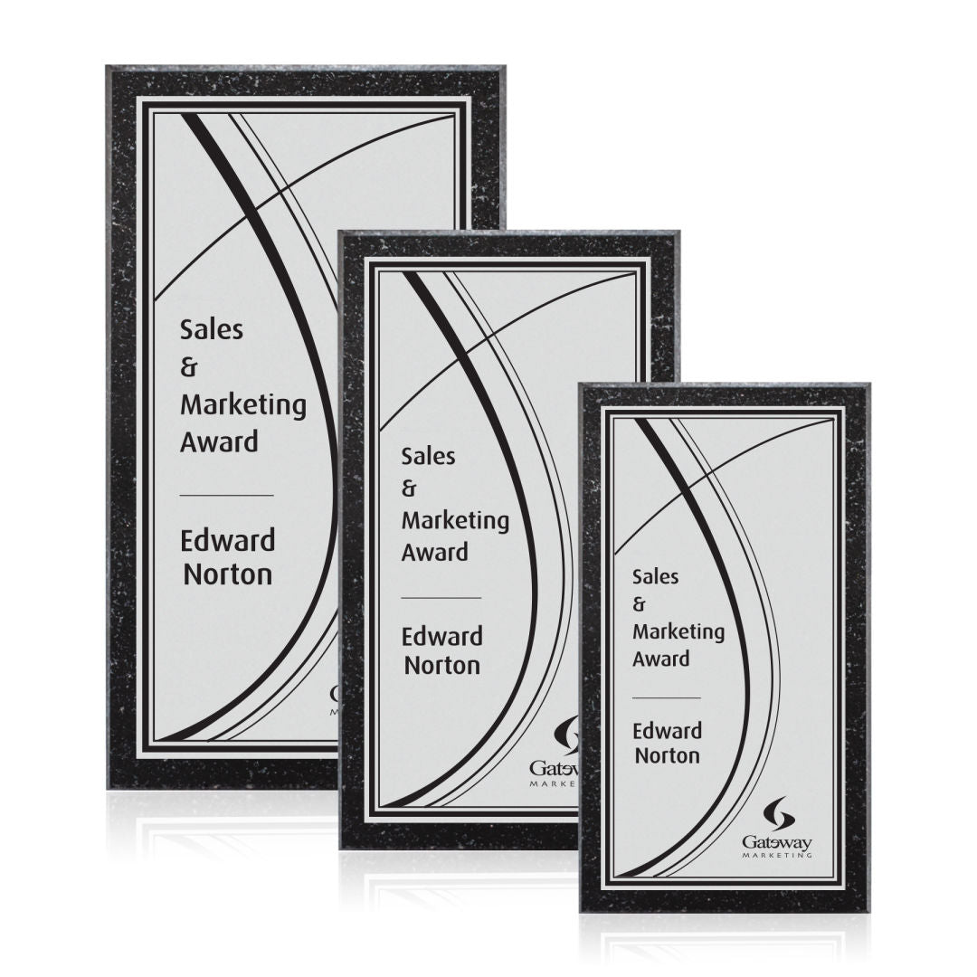 Baltimore/Everett Plaque - Silver/Tall