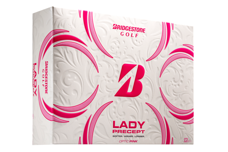 Bridgestone Lady Precept Golf Balls - Pink