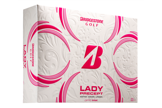 Bridgestone Lady Precept Golf Balls - Pink