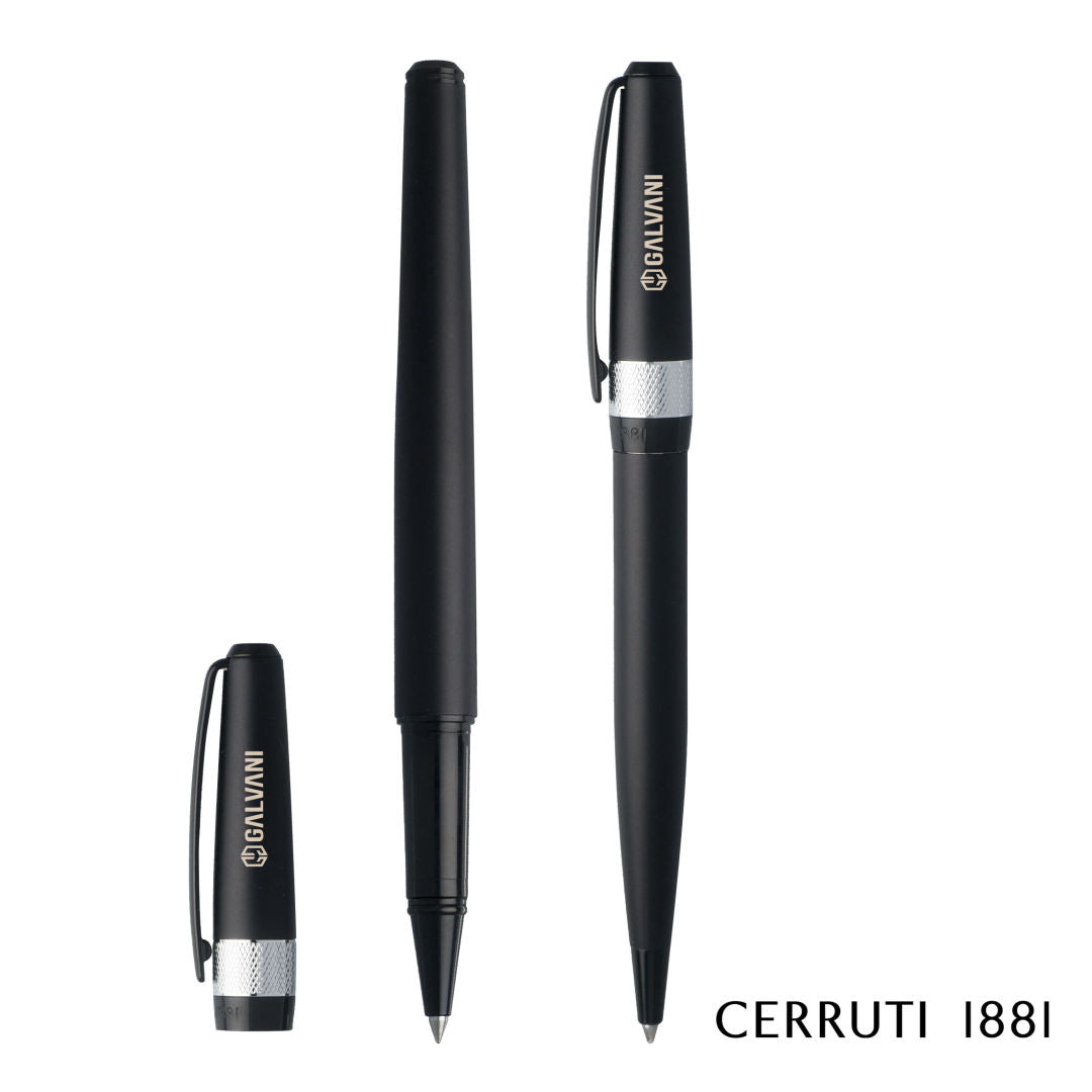 Cerruti 1881® Canal Ballpoint Pen & Rollerball Pen Gift Set