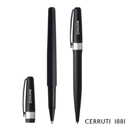 Cerruti 1881® Canal Ballpoint Pen & Rollerball Pen Gift Set