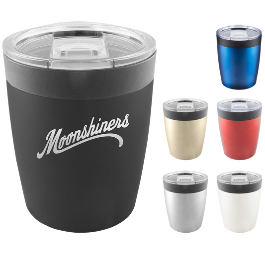 Black 8 Oz Mini Tumbler