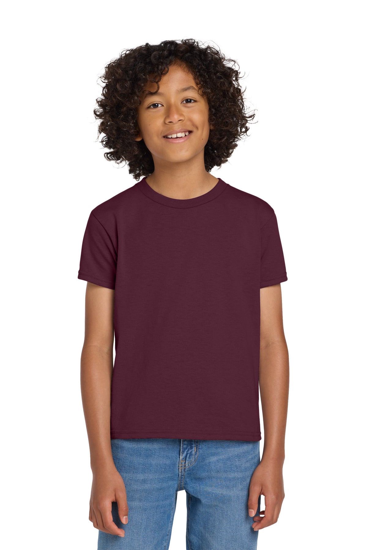 SanMar 8000B_maroon_model_front.jpg