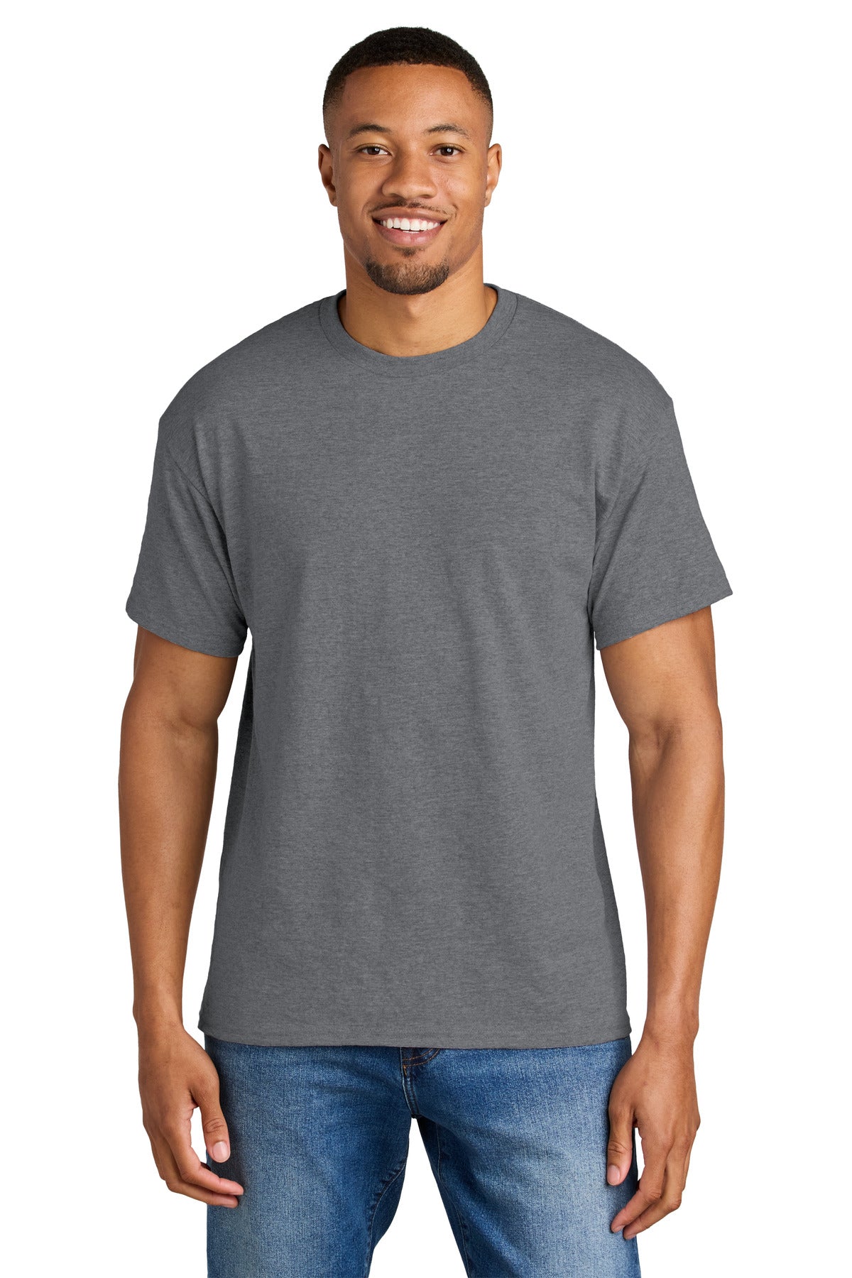 SanMar 8000_graphiteheather_model_front.jpg