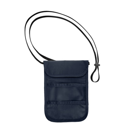 RFID Data Blocking Neck Wallet