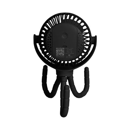 Portable Rechargeable Fan With Flexible Tripod