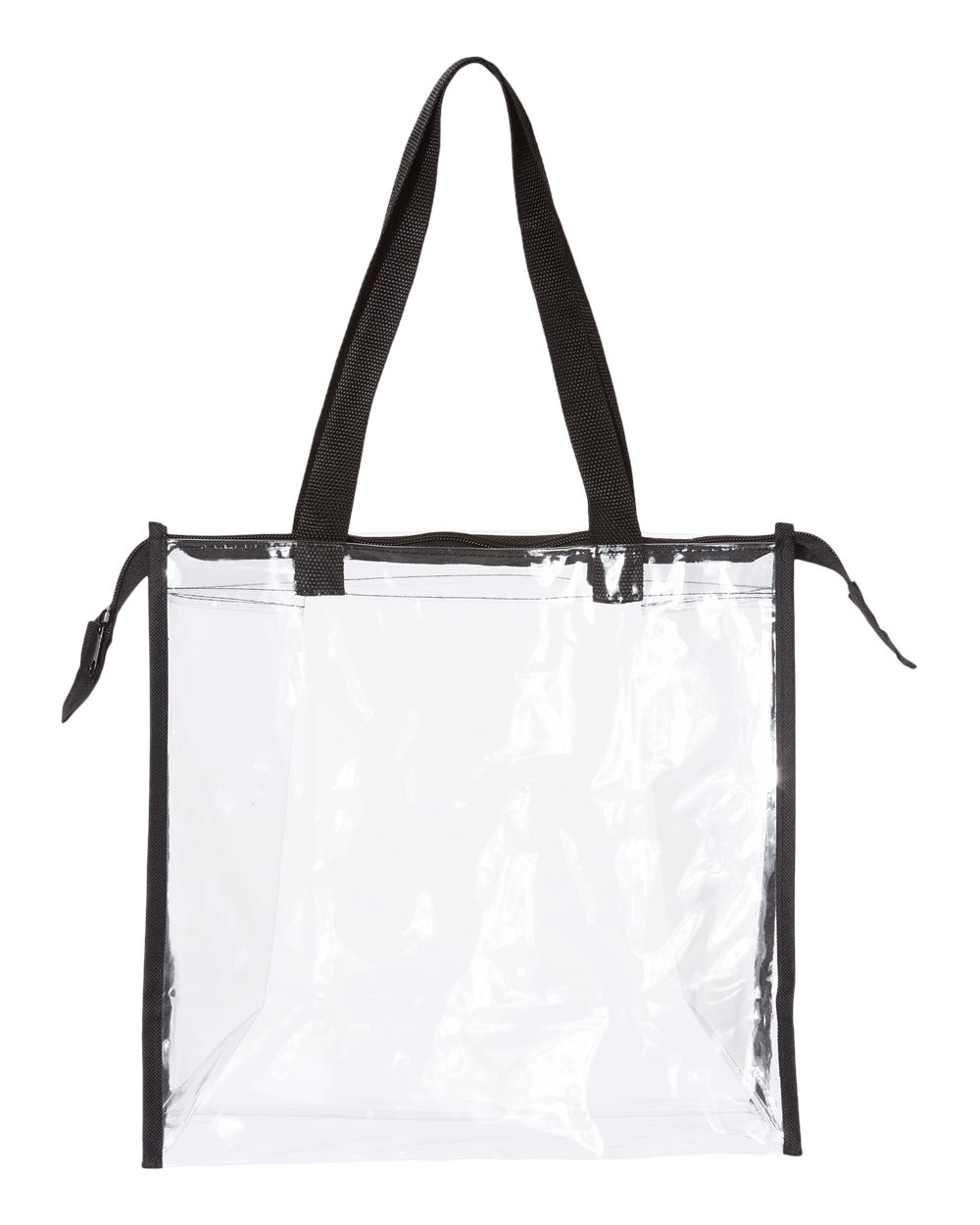 OAD Clear Zippered Tote with Full Gusset - OAD5006