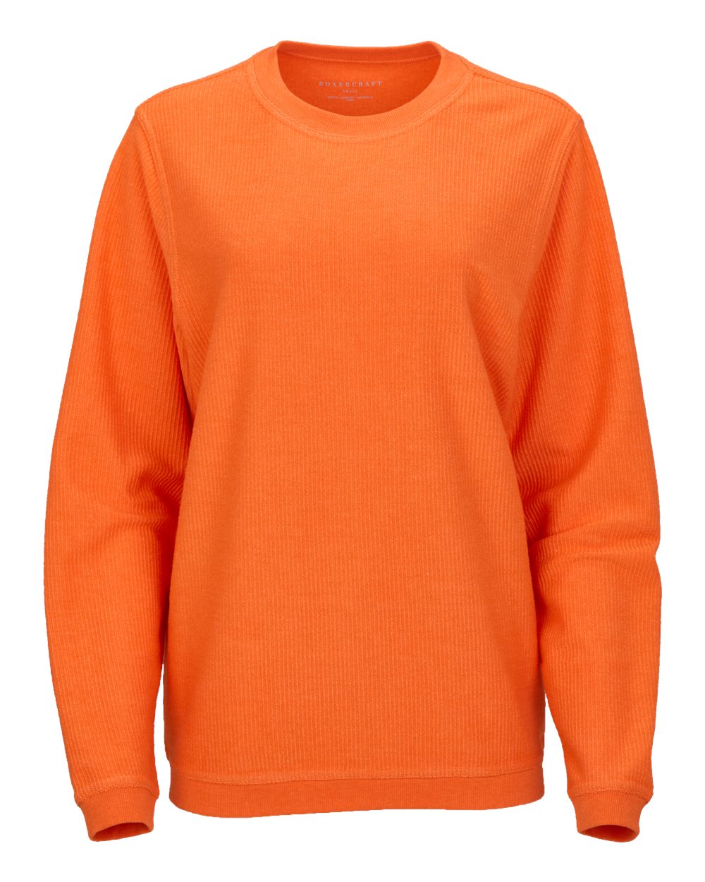 Unisex Corded Crewneck Sweatshirt - D02