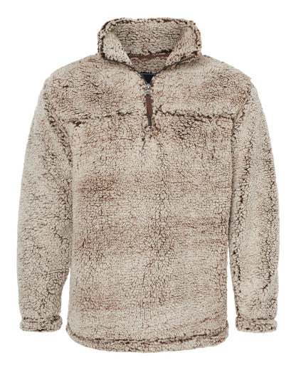 Unisex Sherpa Fleece Quarter-Zip Pullover - Q10