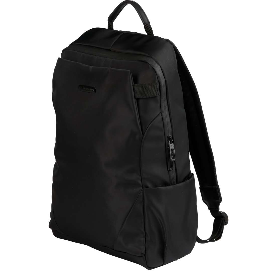 Front View of Black High Sierra Recycled Trivaro Backpack