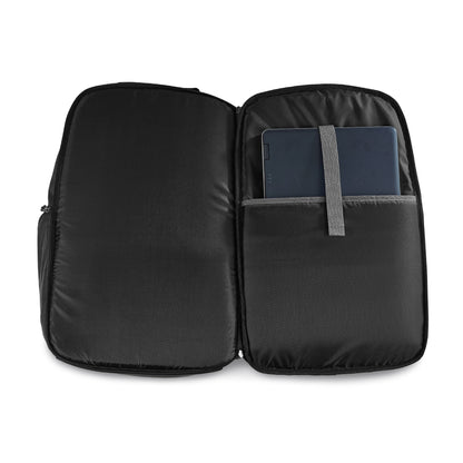 Black Vertex® Carbon Laptop Backpack