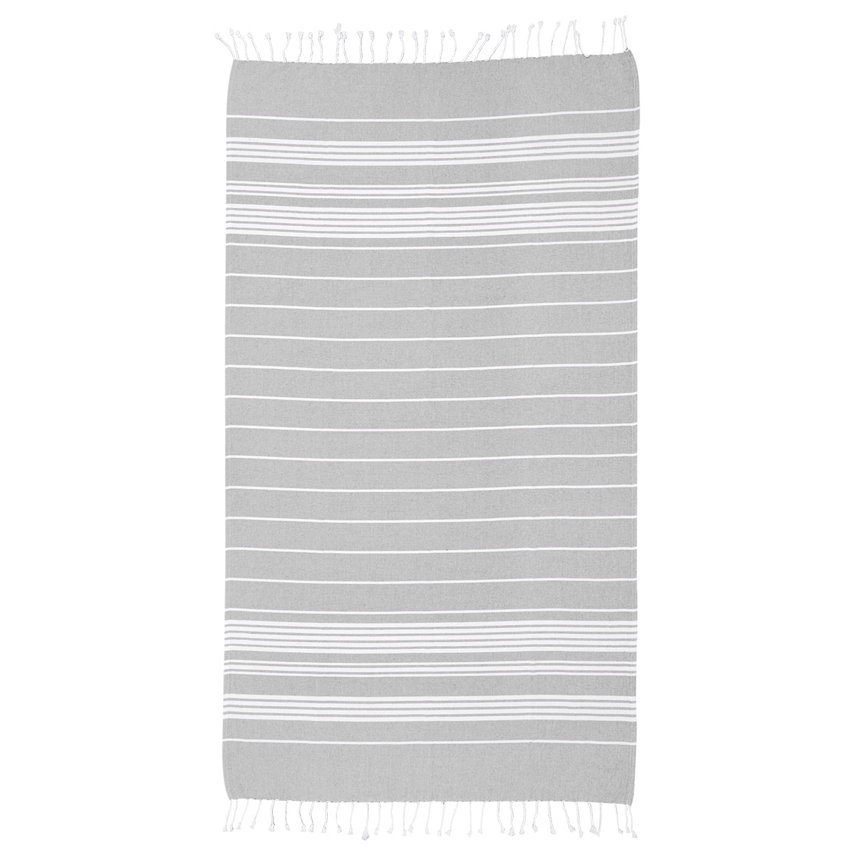 Recycled Beach Blanket With Tassel Fringe