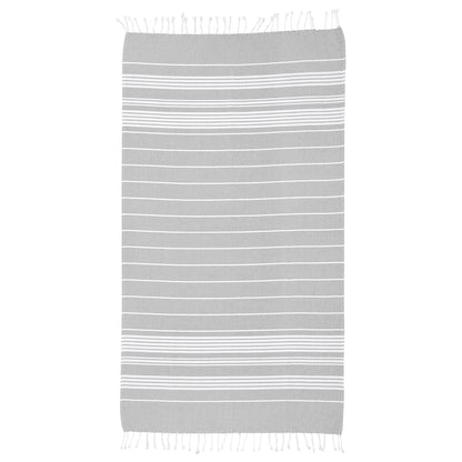 Recycled Beach Blanket With Tassel Fringe