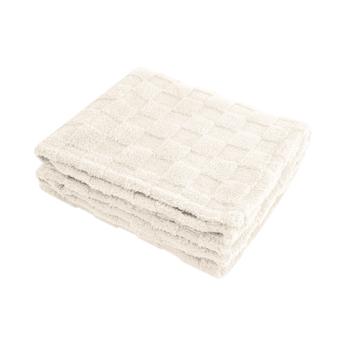 rPET Checkered Sherpa Blanket