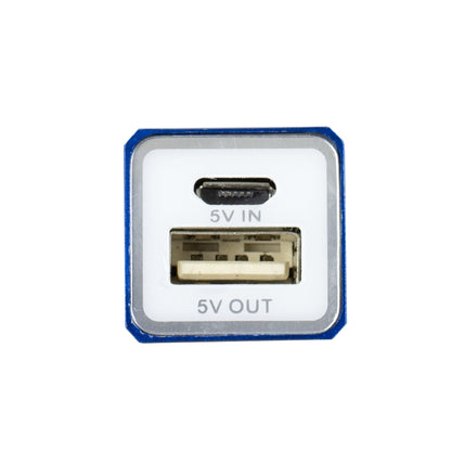 UL Listed Aluminium 2200 mAh Lithium Ion Portable Power Bank Charger