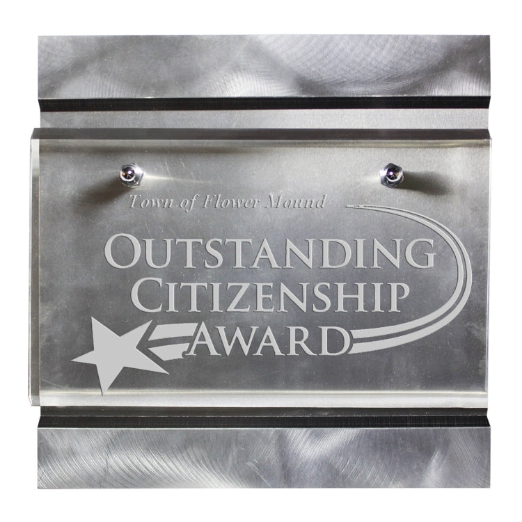 Acclaim Plaque - 4 Color Process - (9" x 9")