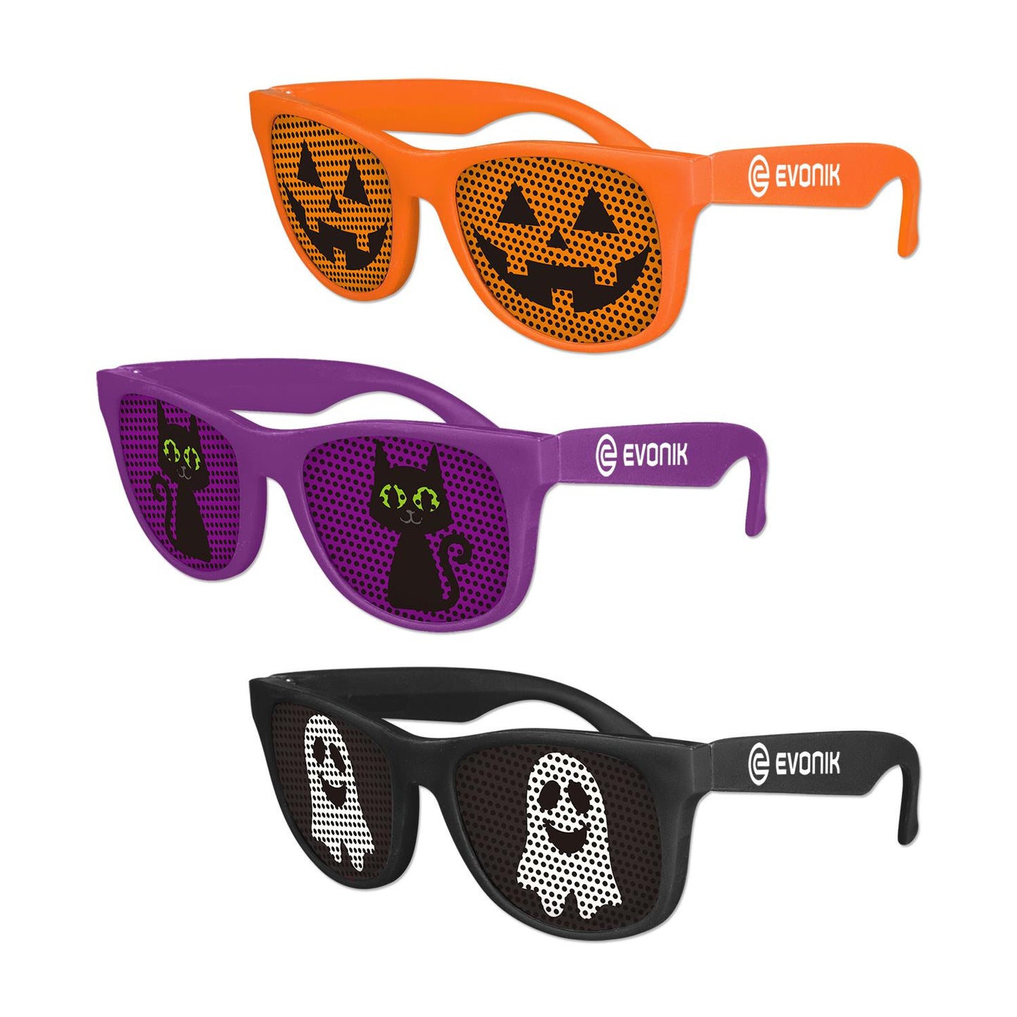 Assorted Kids Halloween Art Pinhole Sunglasses
