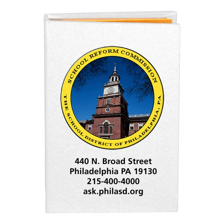 PhotoImage ® Full Color Imprint* Compact Sticky Notes and Flags Notepad Notebook