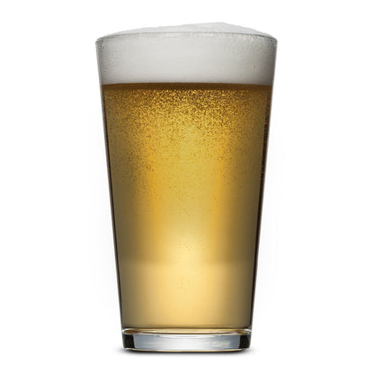 Chelsea Pub Glass - Deep Etch