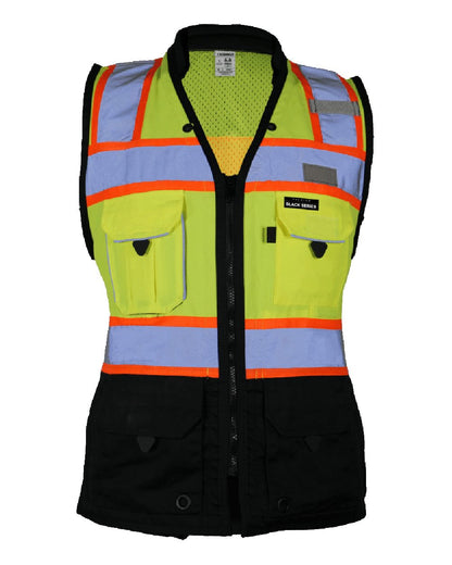 Women's Premium Black Series® Heavy Duty Surveyors Vest - S5021-5022