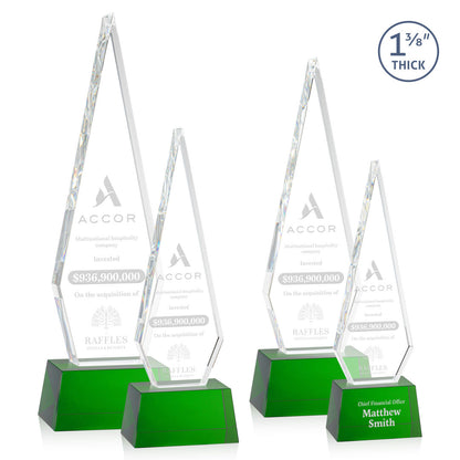 Springfield Award on Robson Base - Green