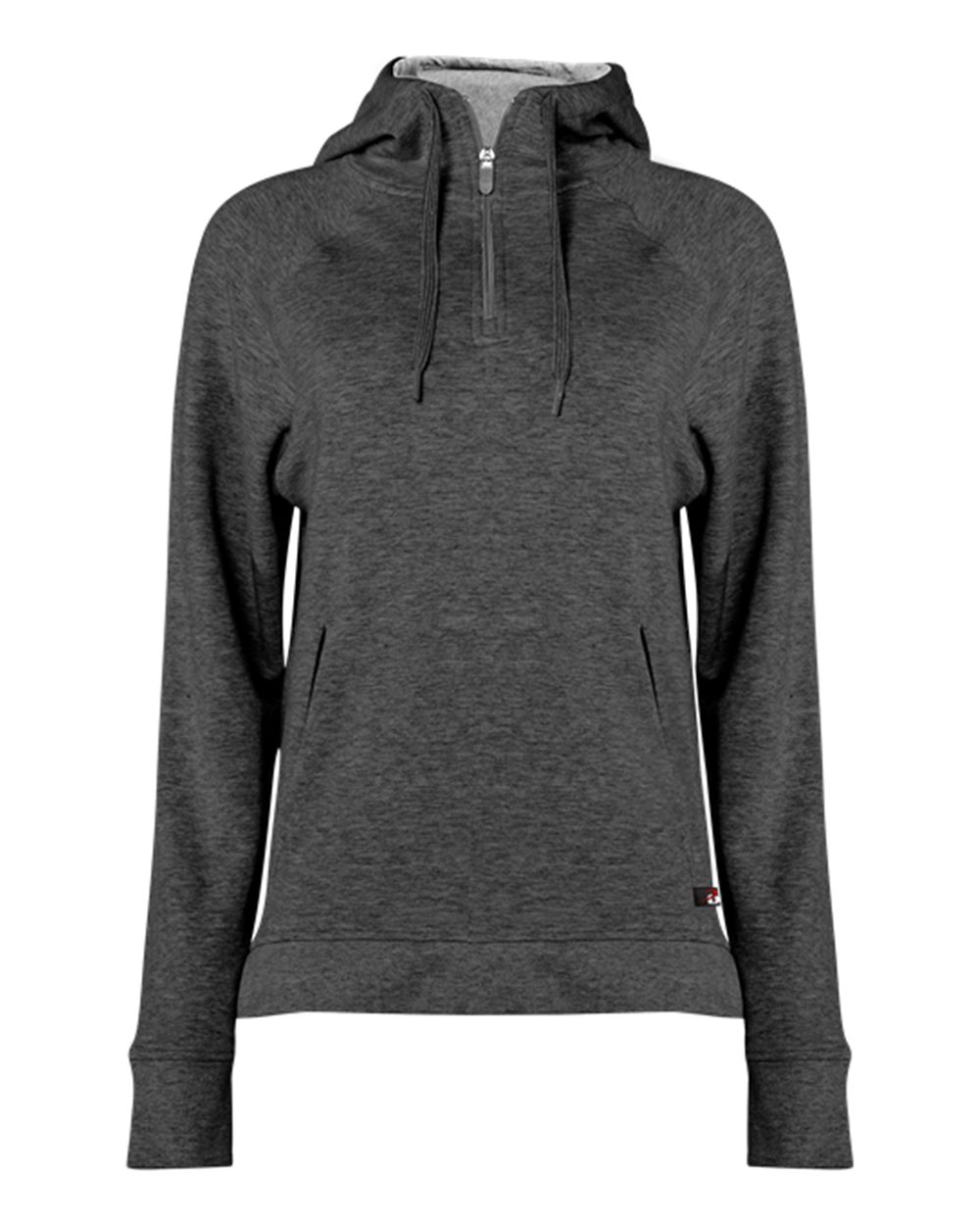 Women's FitFlex French Terry Quarter-Zip Hooded Pullover - 1051