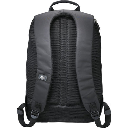 Front View of Black Case Logic 15" Computer and Tablet Backpack
