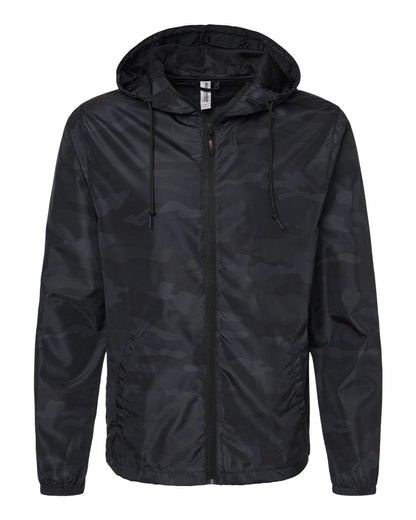 Men's Lightweight Windbreaker Full-Zip Jacket - EXP54LWZ