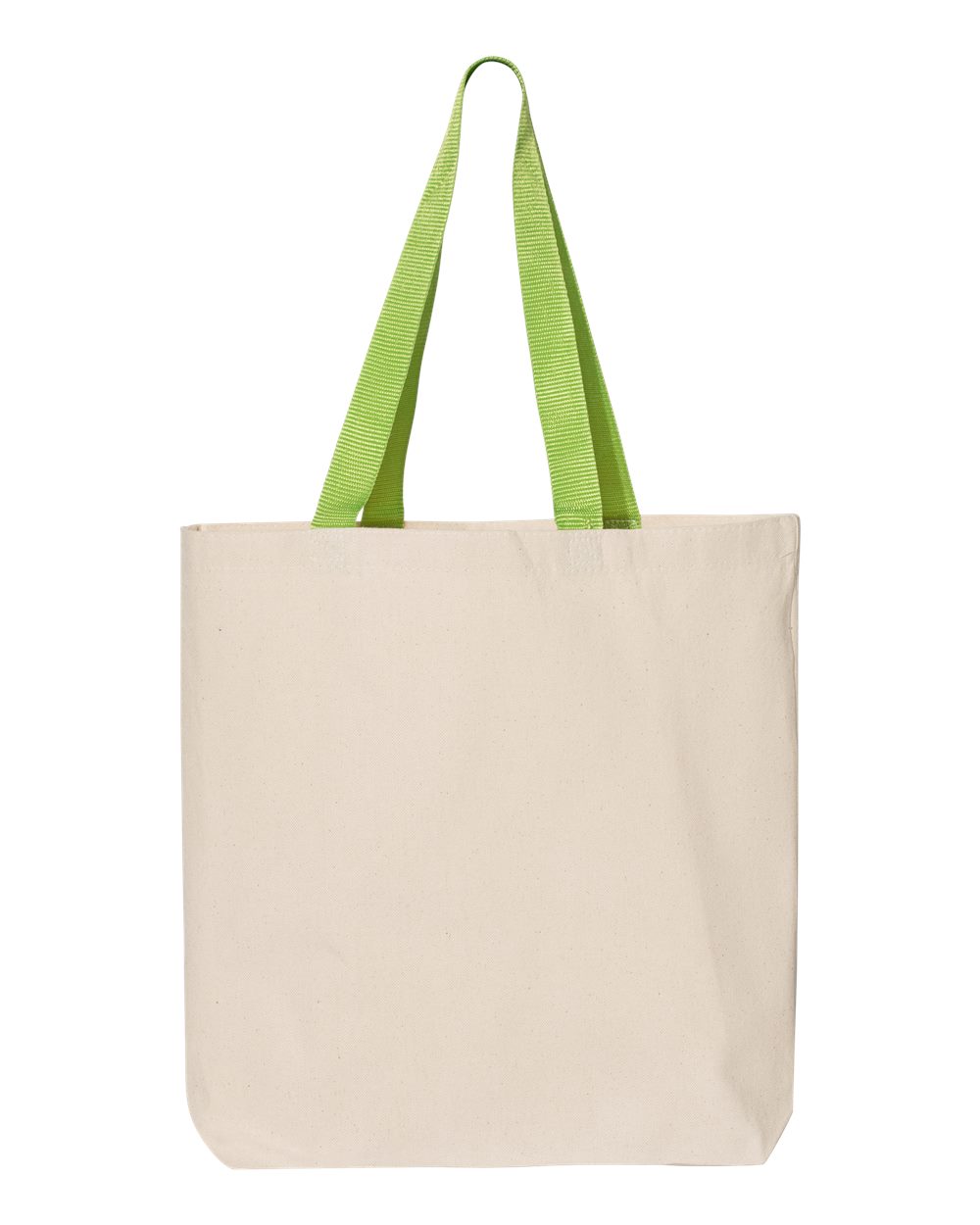 11L Canvas Tote with Contrast-Color Handles - Q4400