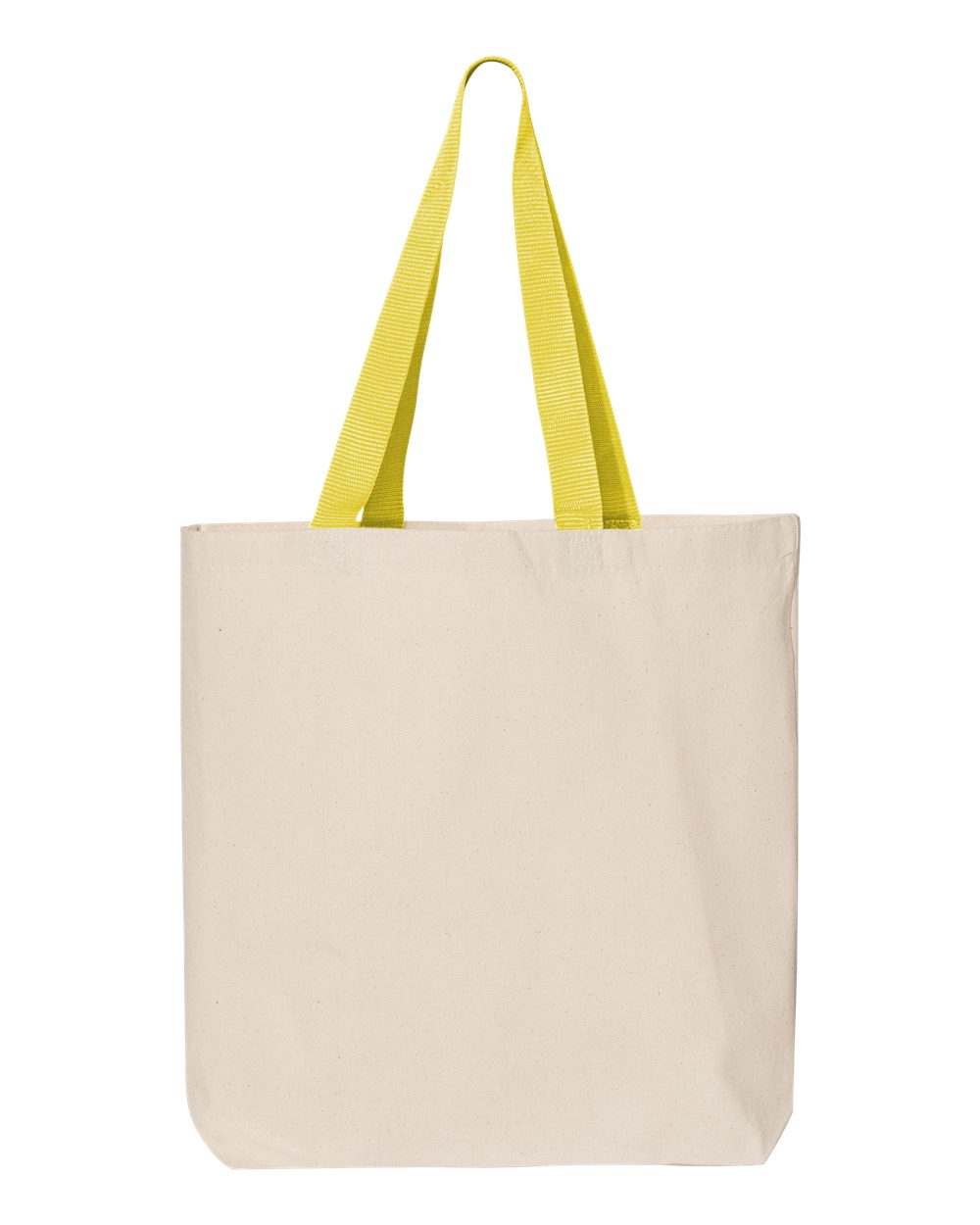 11L Canvas Tote with Contrast-Color Handles - Q4400
